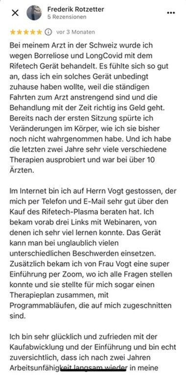 Bewertung Frederik Rotzetter