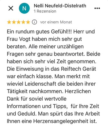 Bewertung Nelli Neufeld-Distelrath