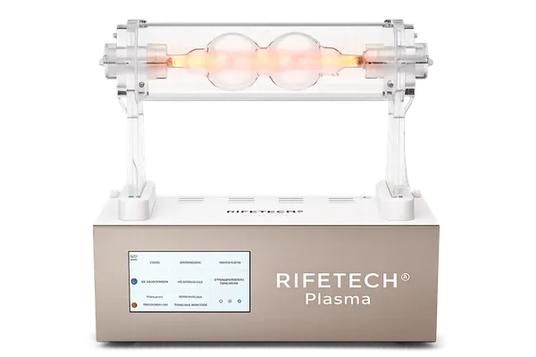 RIFETECH Plasma Gerät in Frontansicht