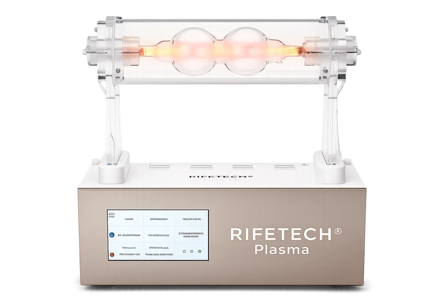 RIFETECH Plasma Gerät in Frontansicht