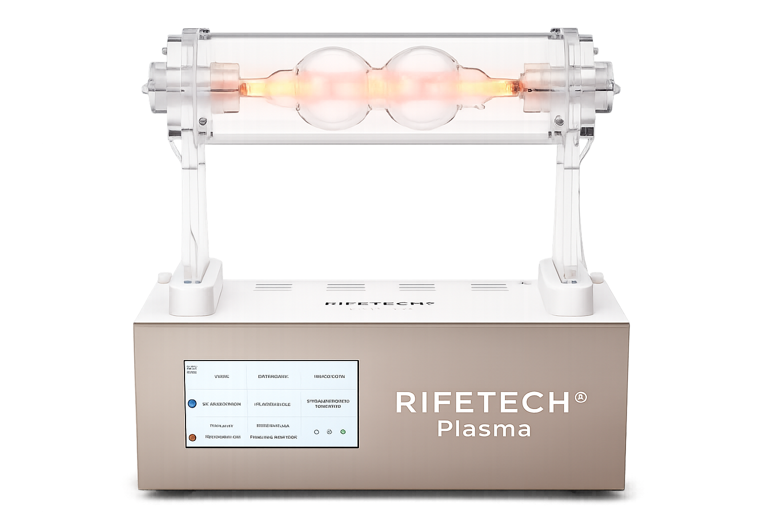 RIFETECH Plasma Gerät in Frontansicht